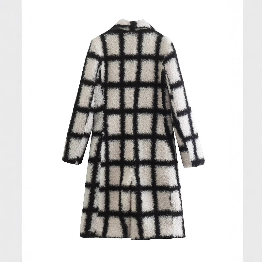 Women's Fashion Lapel Long Coat Overcoat