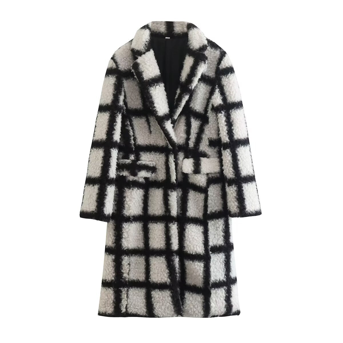 Women's Fashion Lapel Long Coat Overcoat
