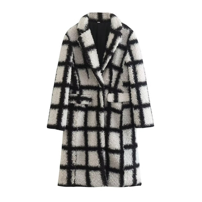 Women's Fashion Lapel Long Coat Overcoat